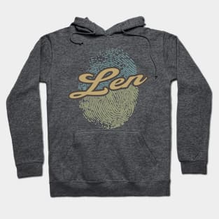 Len Fingerprint Hoodie